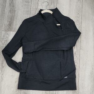 Lorna Jane Charcoal High-Neck Jacket